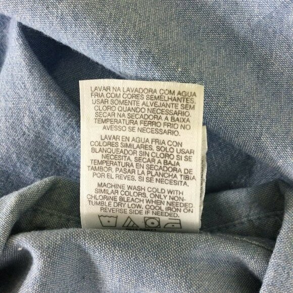 Warner Bros Studio Superman Long Sleeve Denim - Picture 8 of 8